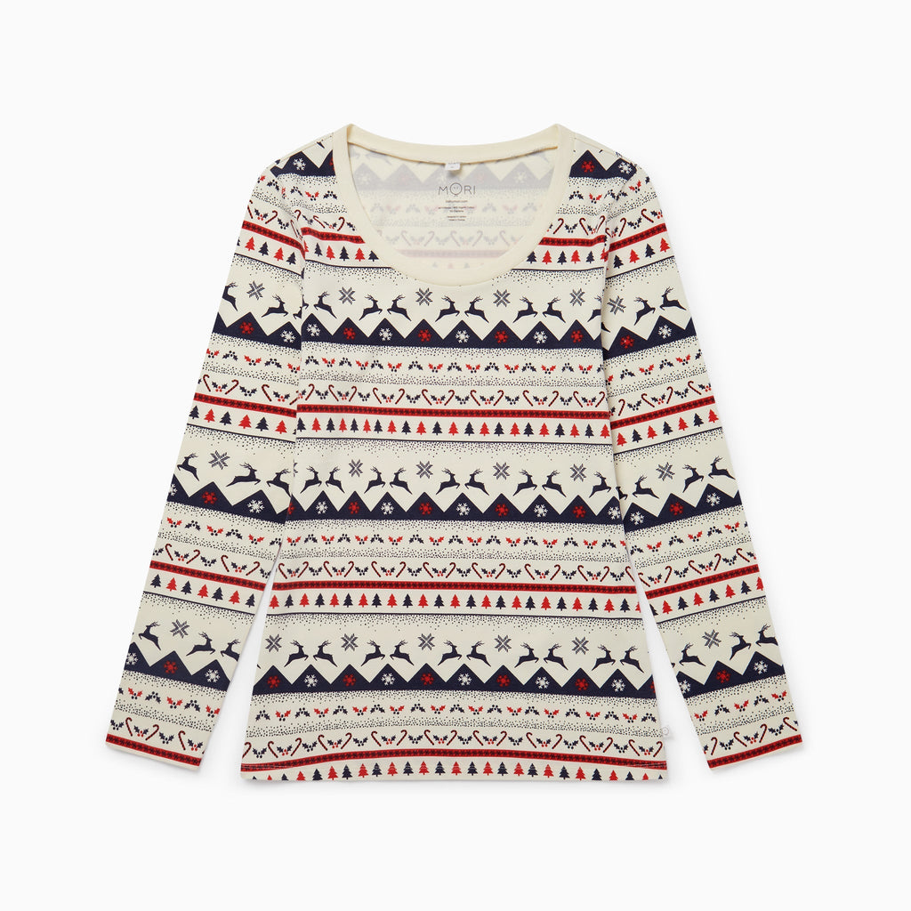 Fair Isle Navy Women's Pyjamas