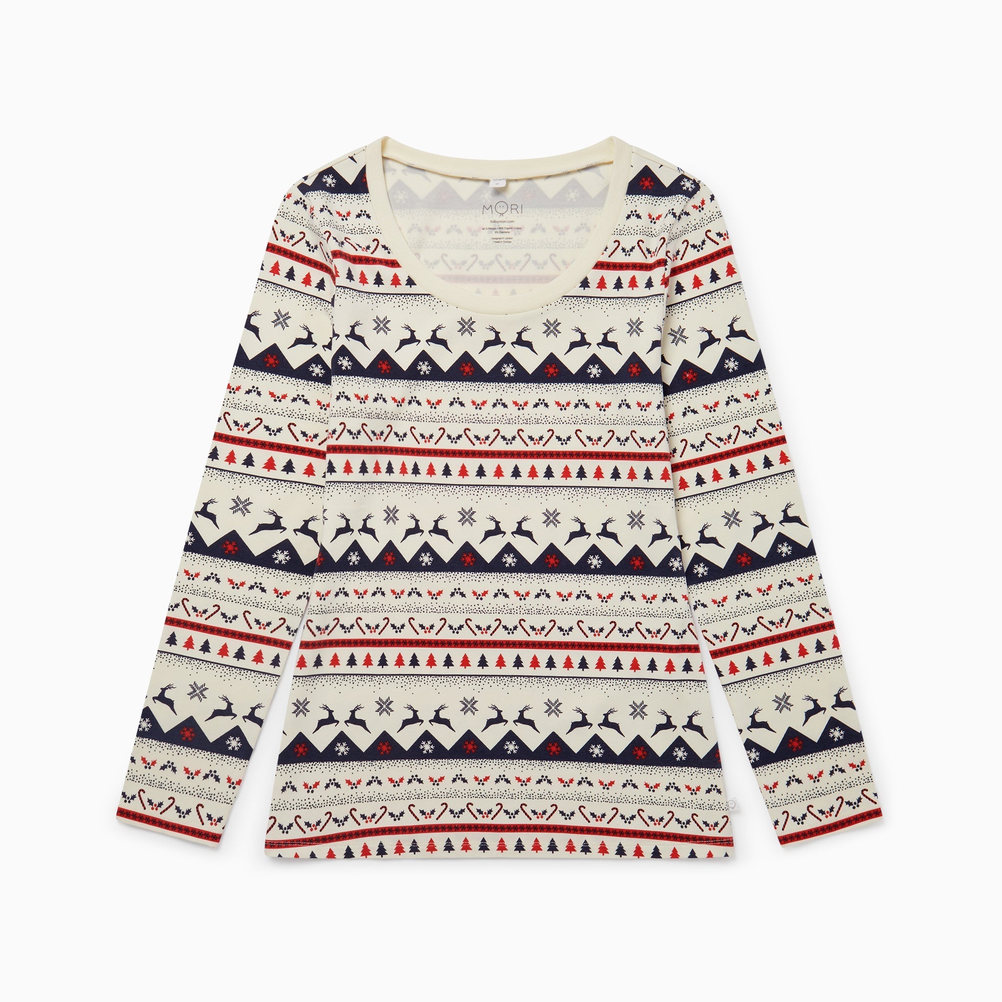 Fair Isle Navy Women's Pyjamas