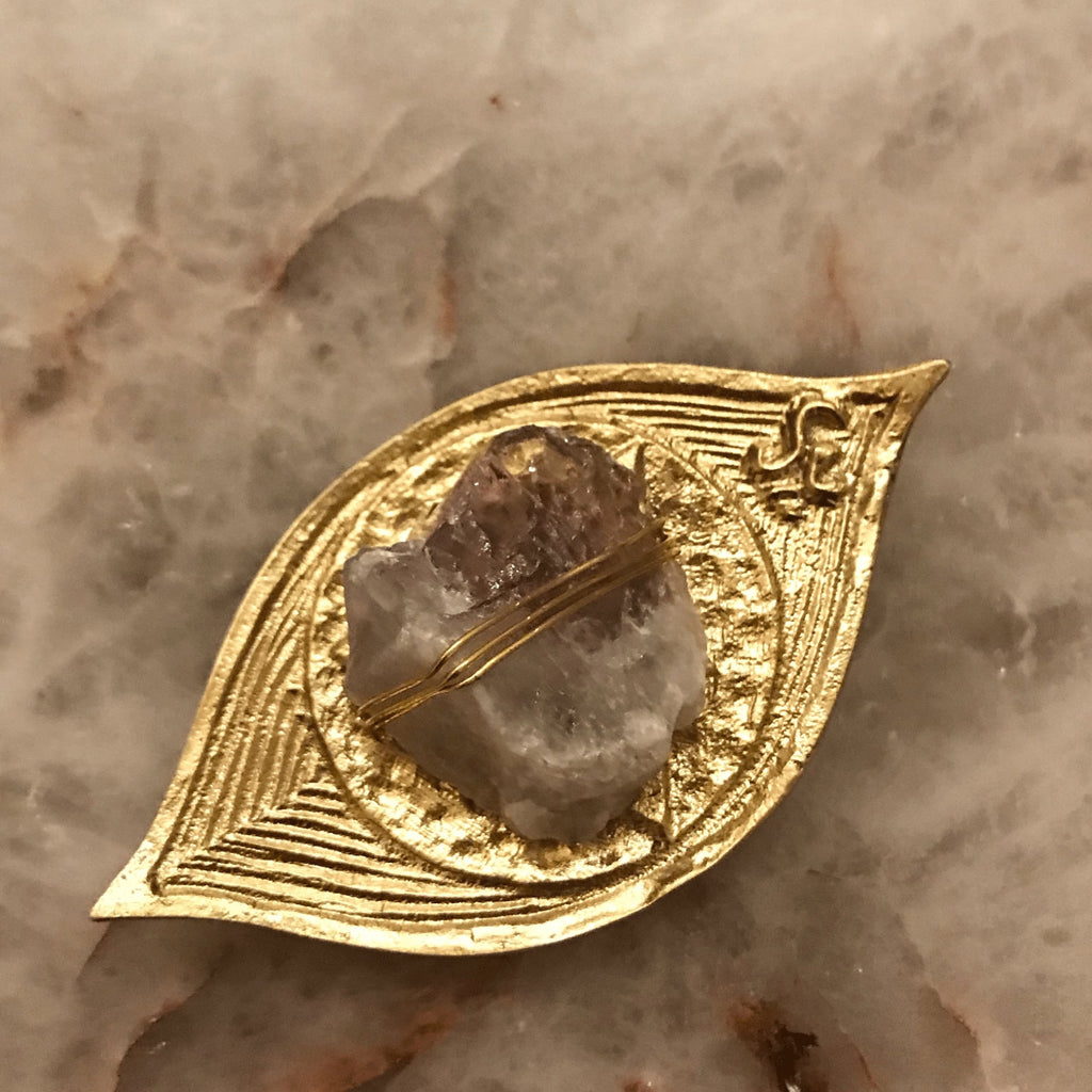 Third Eye Amethyst Crystal Grid