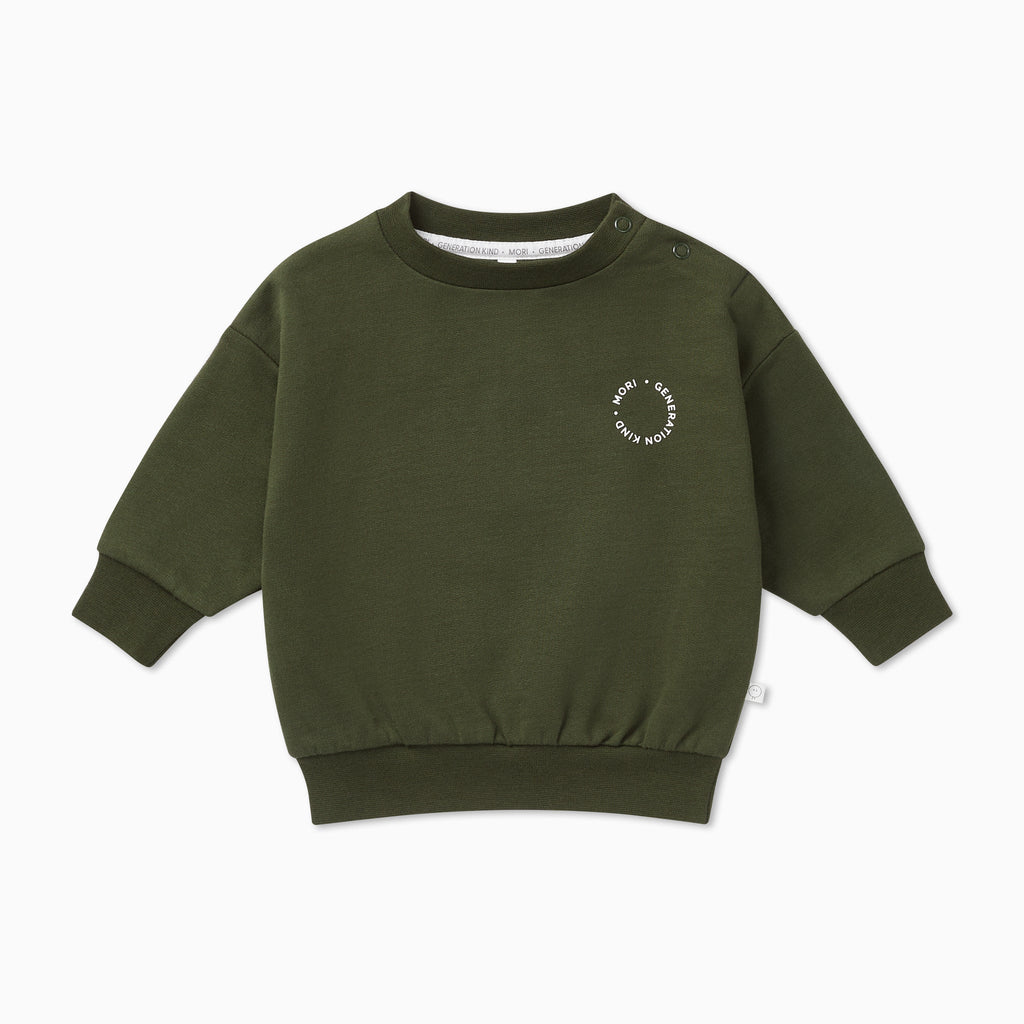 Generation Kind Oversized Sweatshirt - Khaki