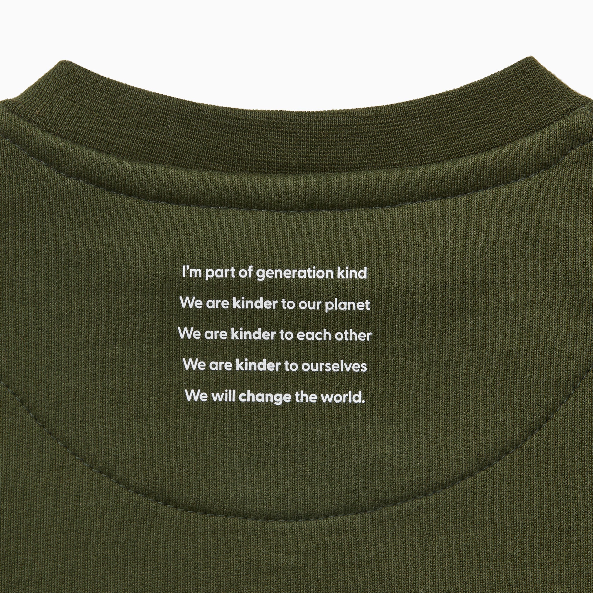 Generation Kind Oversized Sweatshirt - Khaki