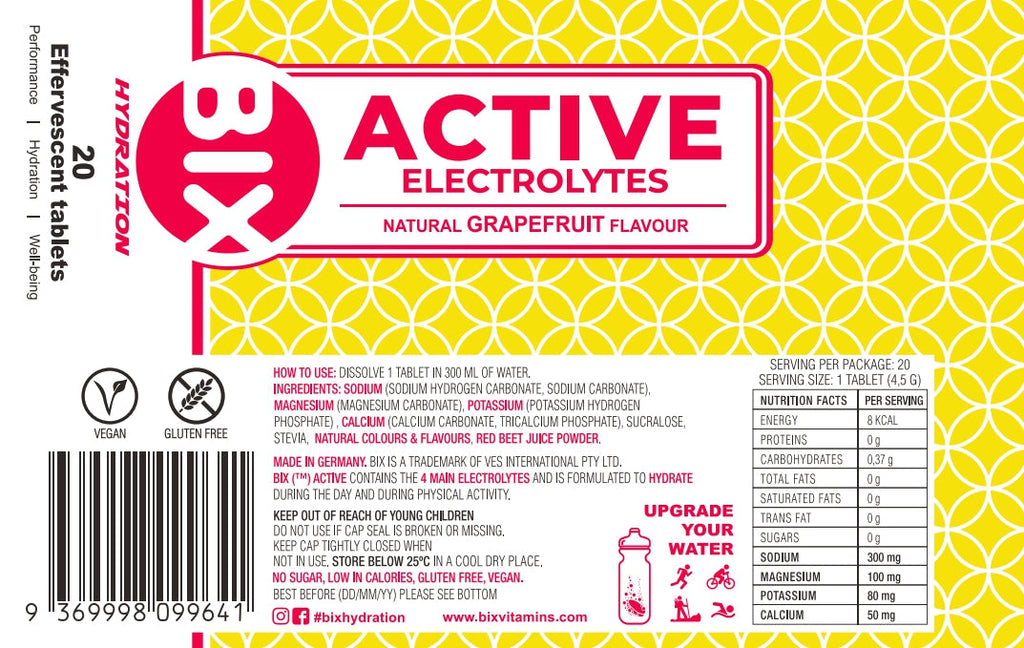 BIX Active - Electrolytes