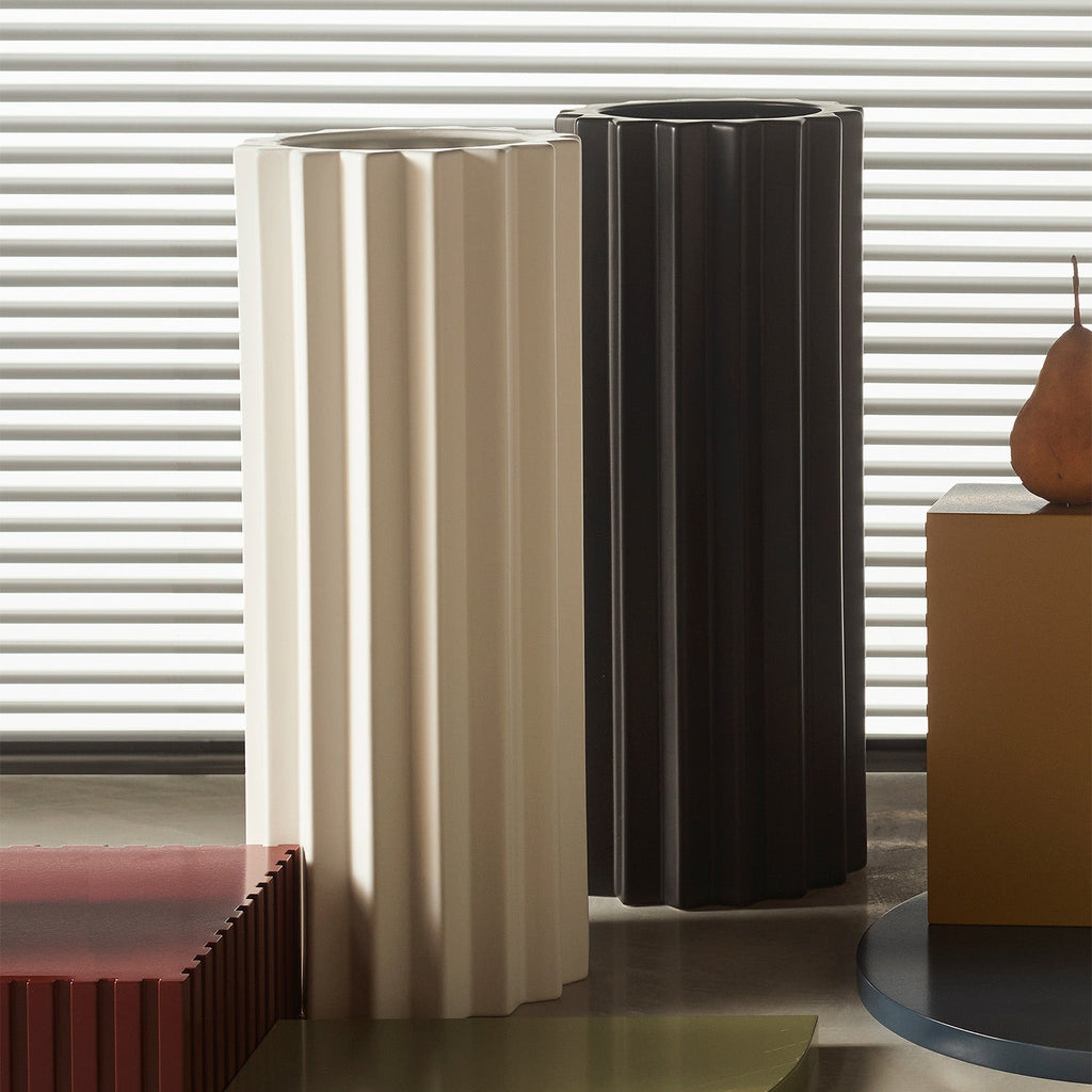 greg natale | parallel lines vase | black ~ DC