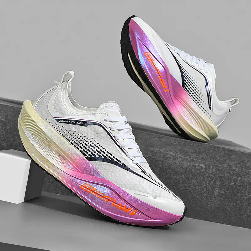2025 new men's shoes lightweight arch holder Eva boys and girls carbon board running shoes