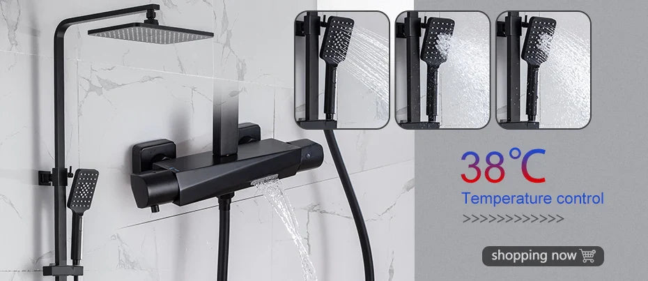 Black Faucet Bathroom Sink Faucets Hot Cold Water Mixer Crane Deck  Mounted Single Hole Bath Tap Chrome Finished ELM457