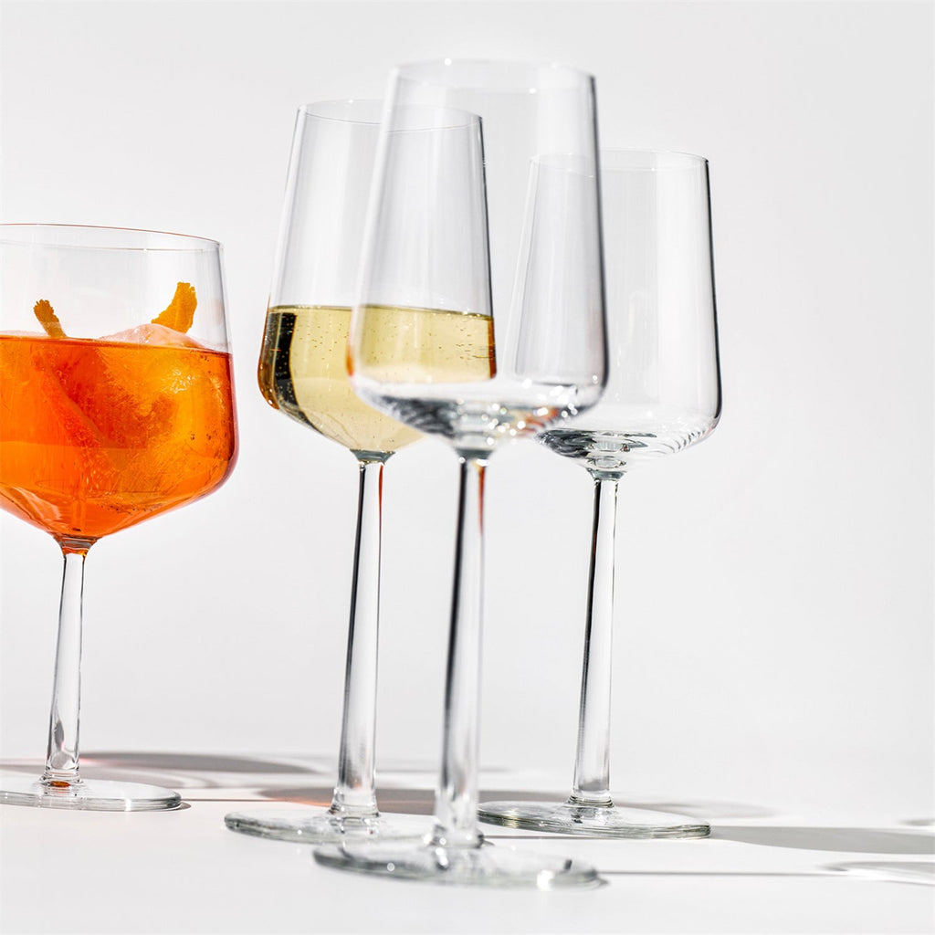 iittala | essence white wine glass | set of 2