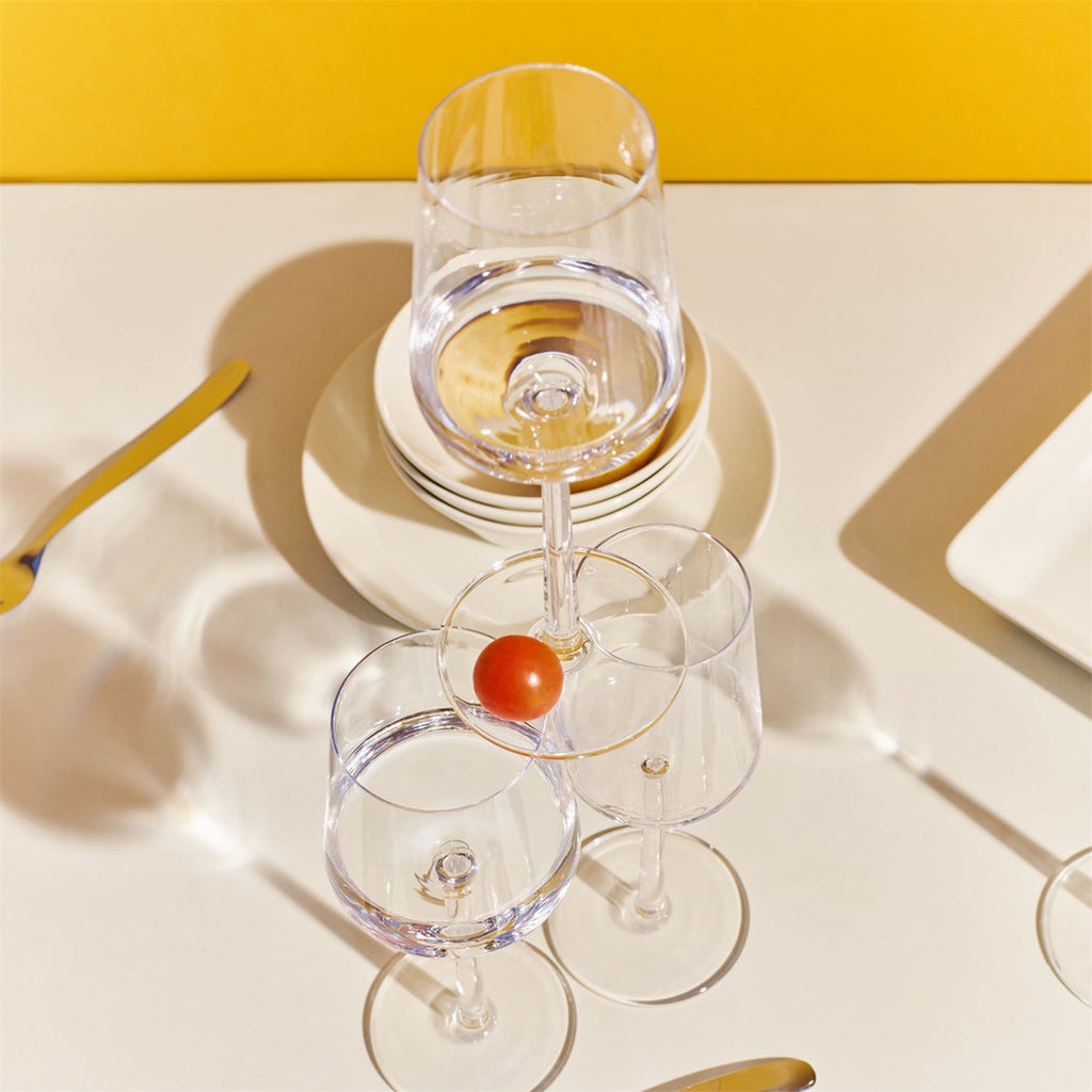 iittala | essence white wine glass | set of 2