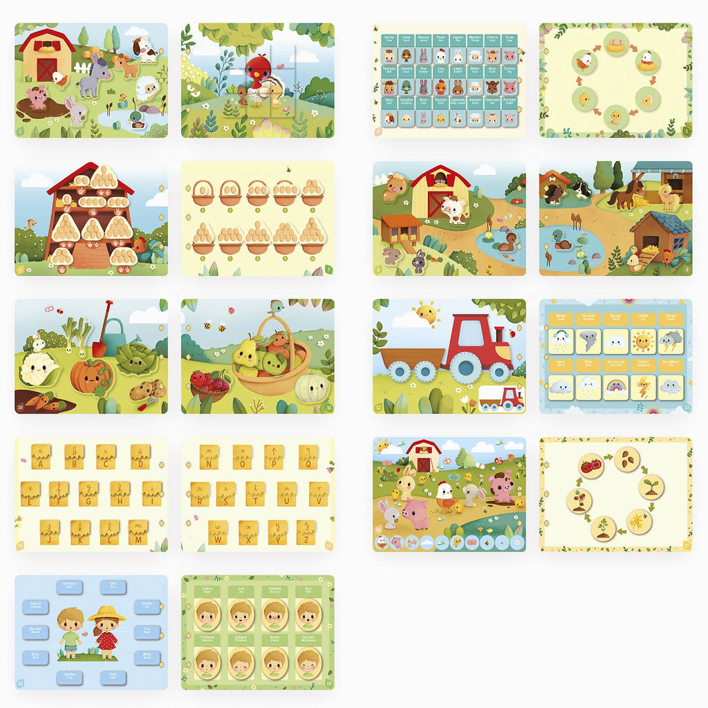 Janod Busy Book - Farm