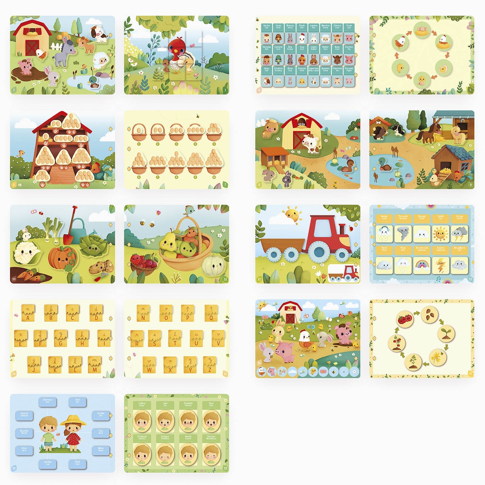 Janod Busy Book - Farm