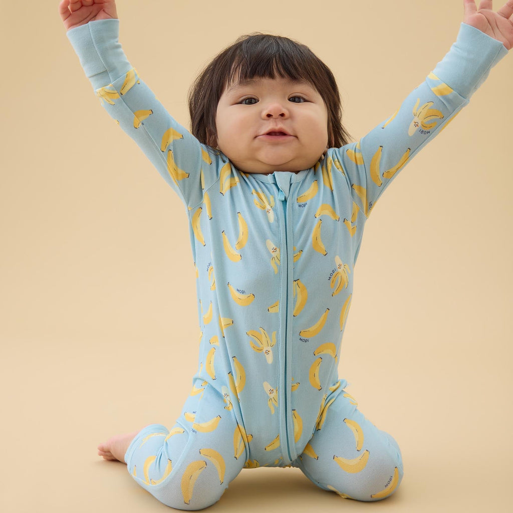 Banana Bunch Clever Zip Sleepsuit