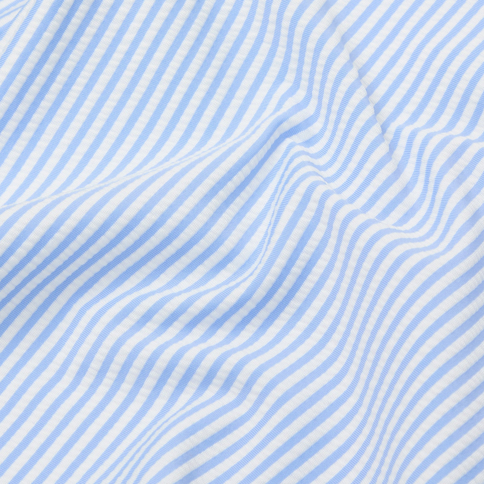 Cloud Stripe Seersucker Rash Vest
