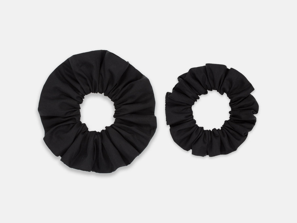 Scrunchie - Liberty Black F Print