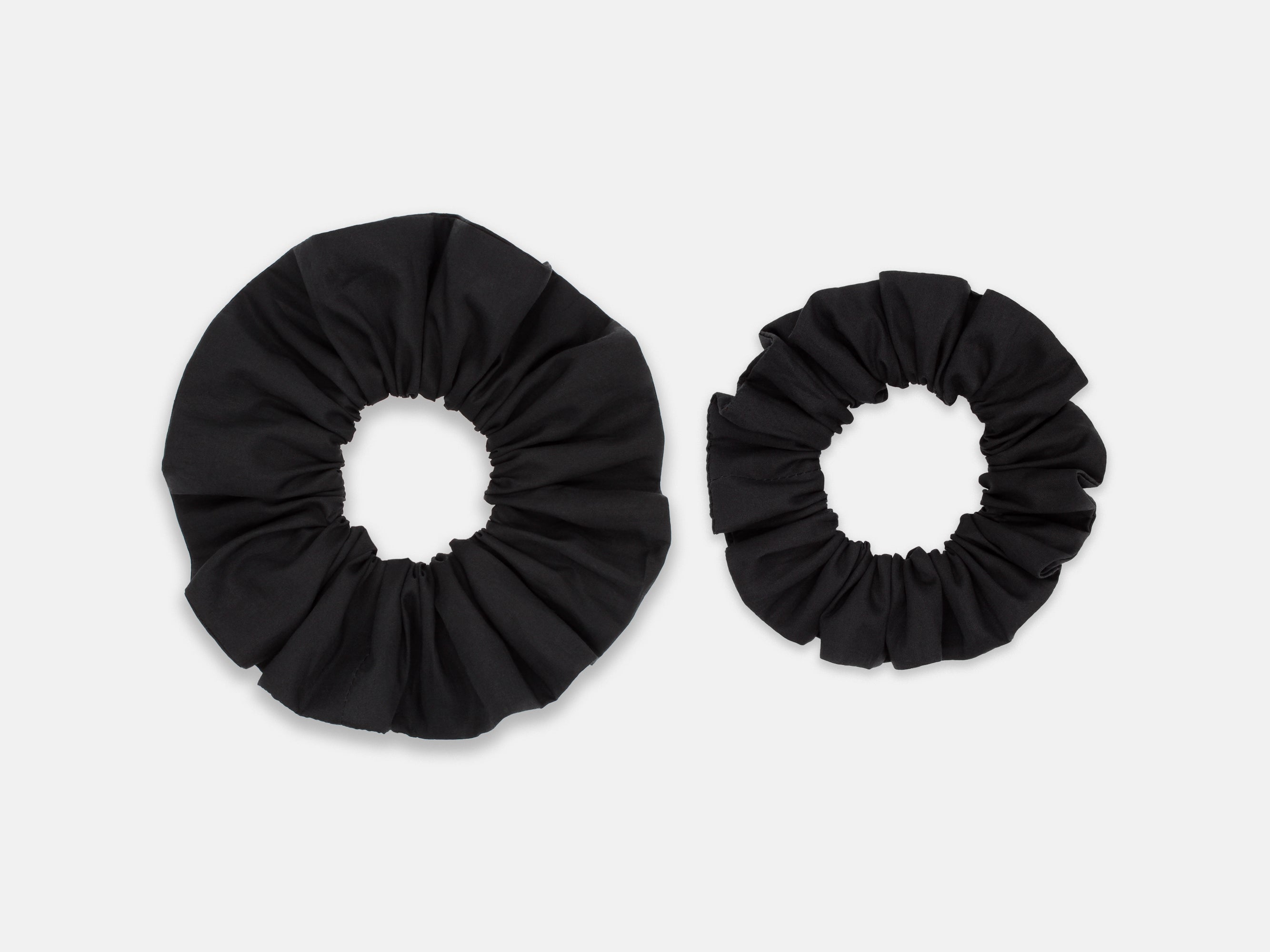 Scrunchie - Liberty Black F Print