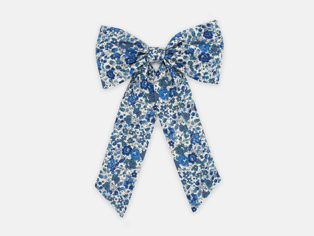 Large Bow Hair Clip - Liberty Emma and Georgina B Print