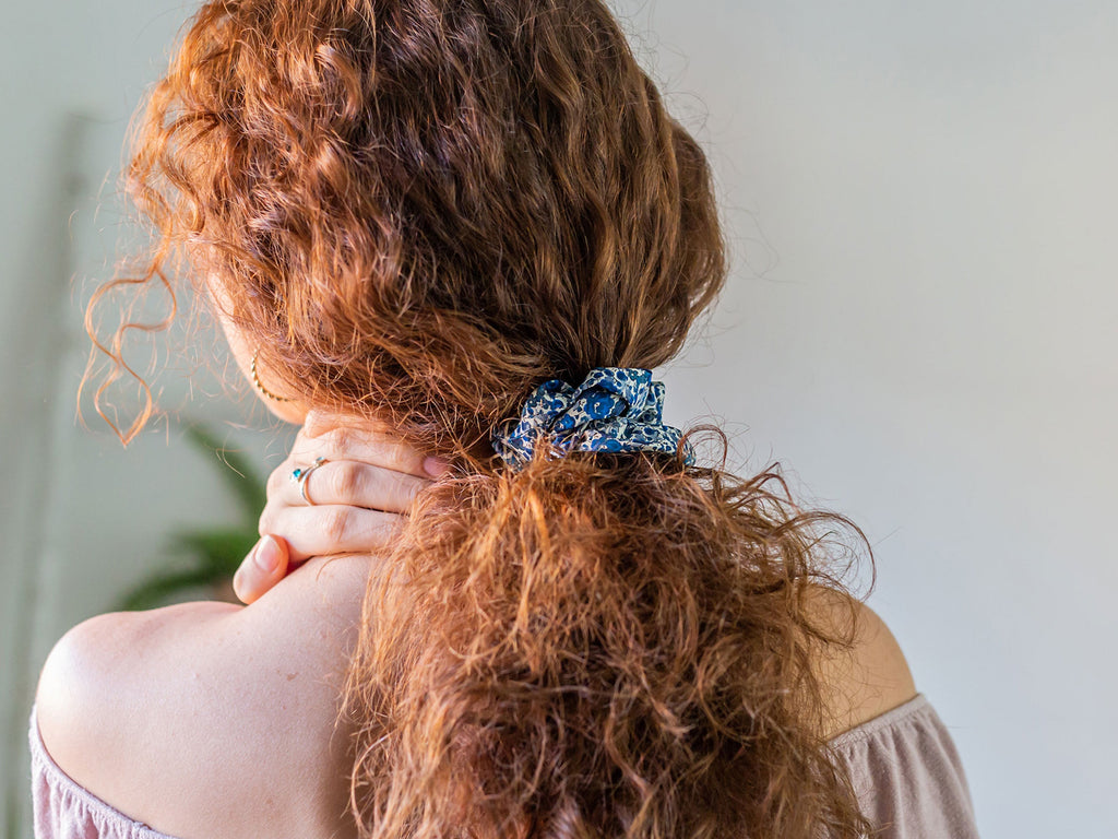 Scrunchie - Liberty Emma and Georgina B Print
