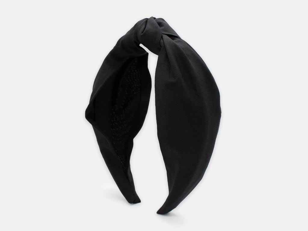 Classic Knot Headband - Liberty Black F Print