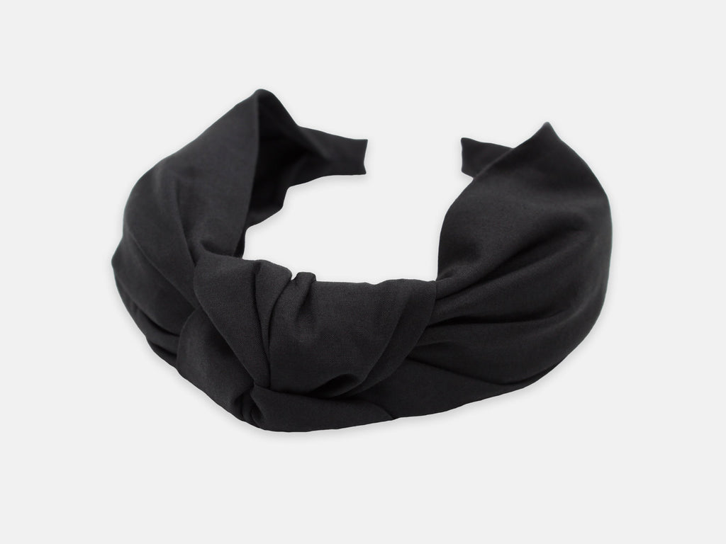 Classic Knot Headband - Liberty Black F Print