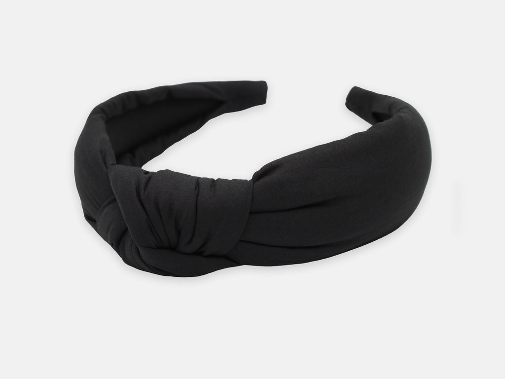 Padded Knot Headband - Liberty Black F Print