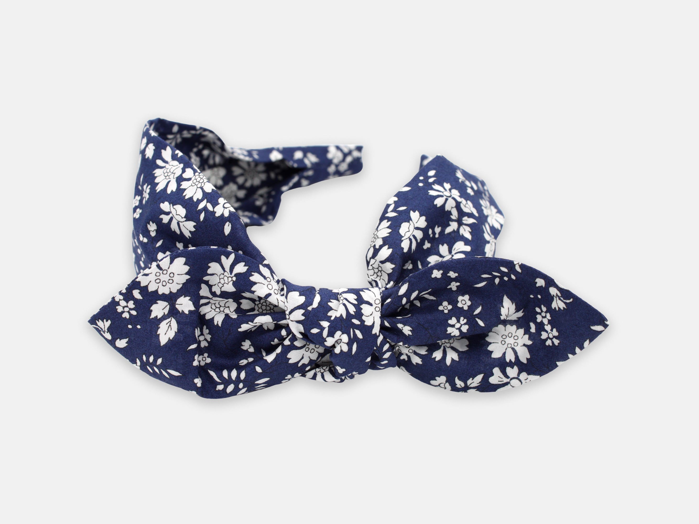 Side Bow Headband - Liberty Capel U Print