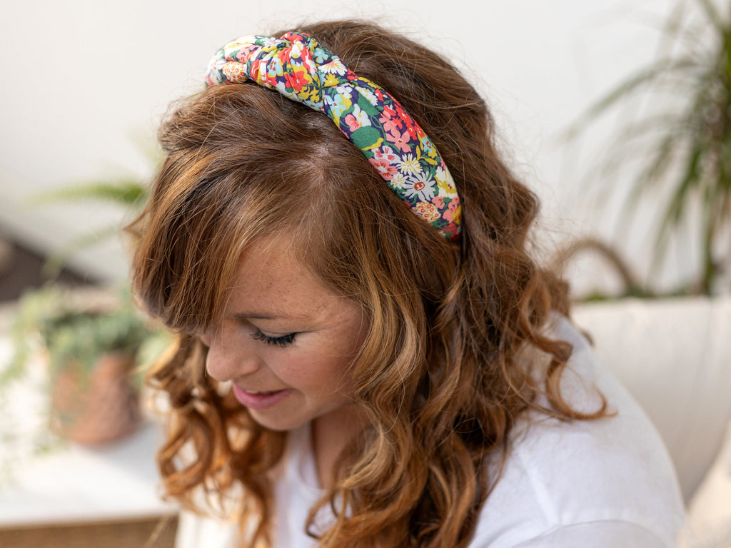 Padded Knot Headband - Liberty Thorpe C Print