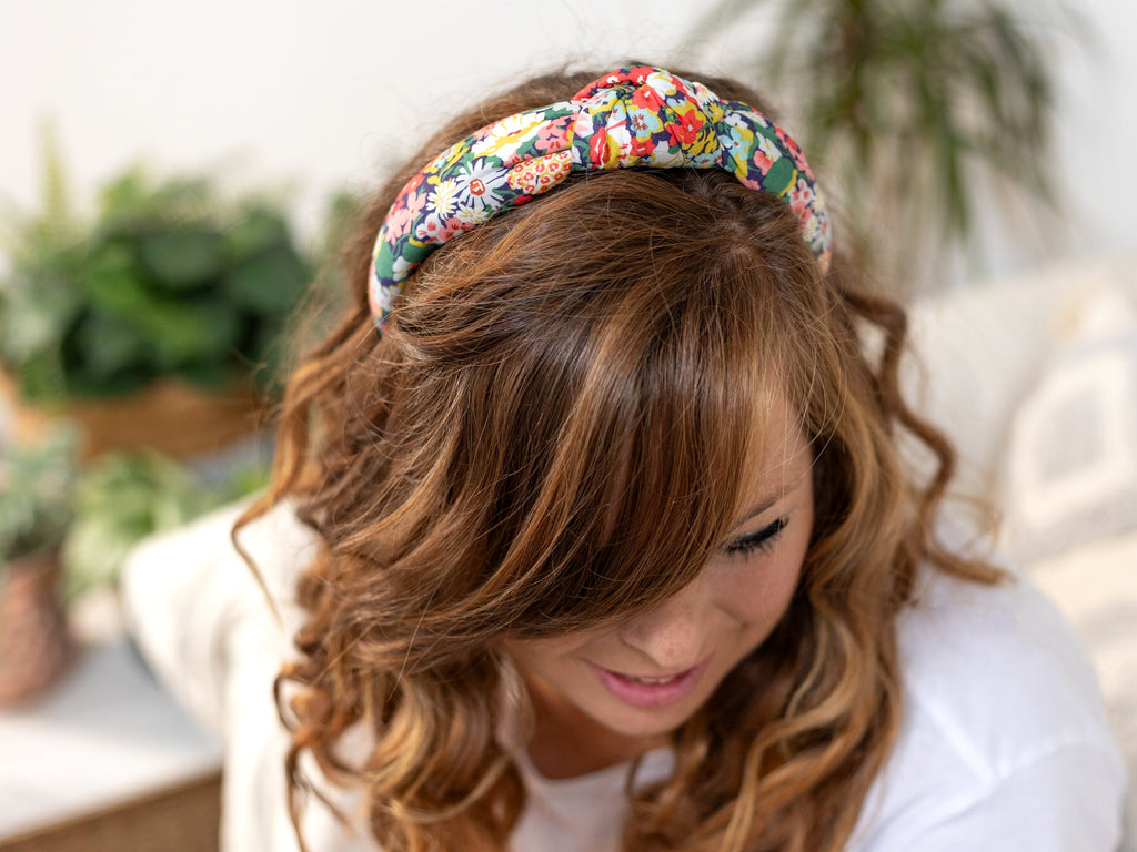 Padded Knot Headband - Liberty Thorpe C Print