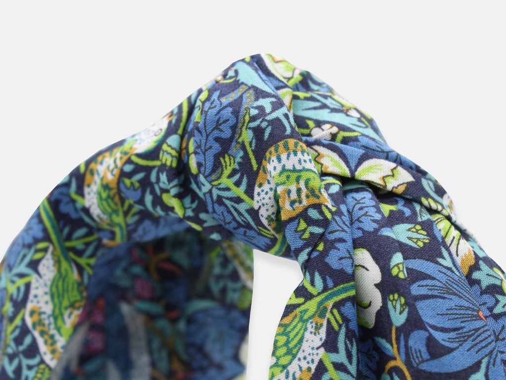 Classic Knot Headband - Liberty Strawberry Thief J Print