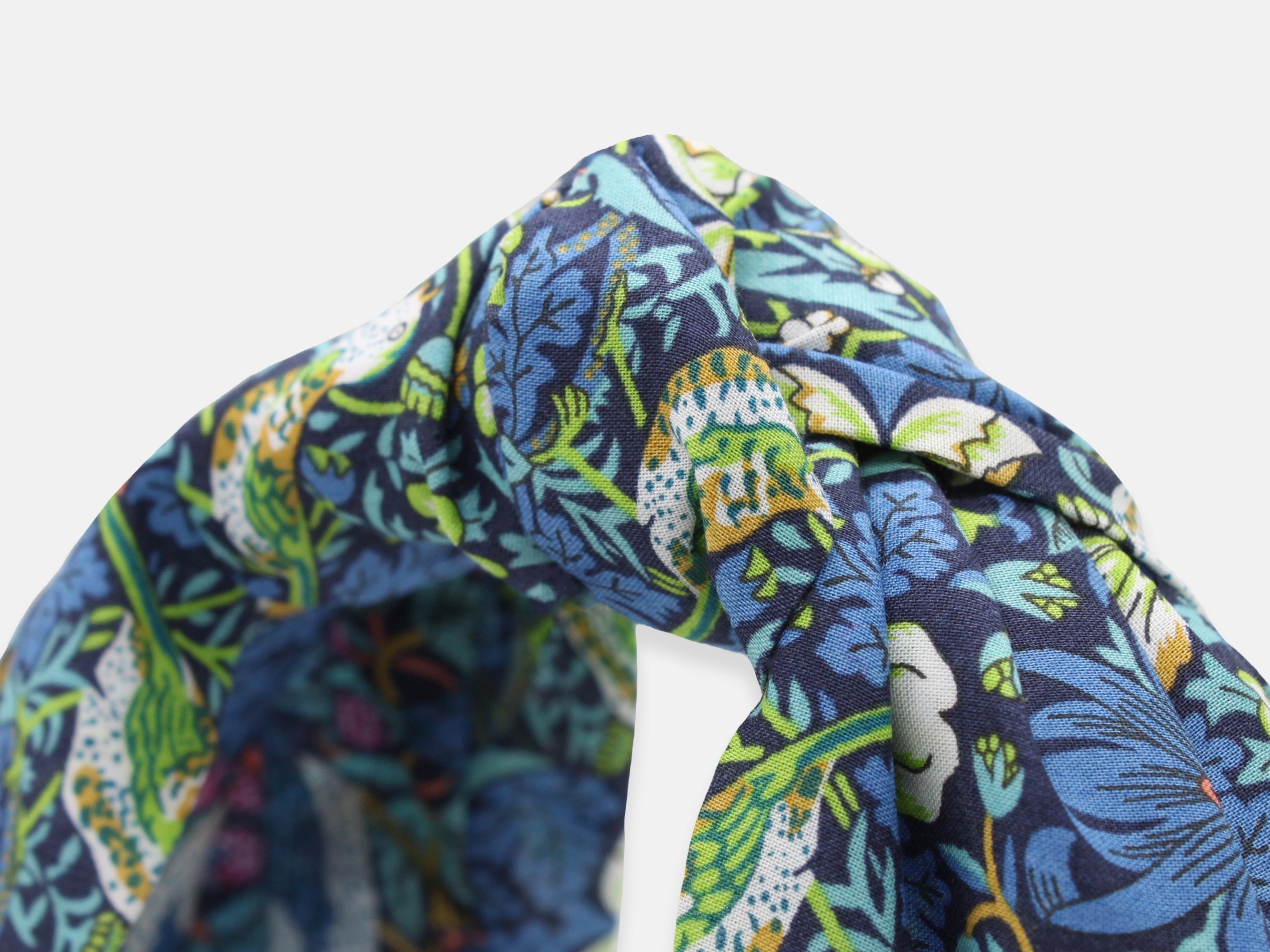 Classic Knot Headband - Liberty Strawberry Thief J Print