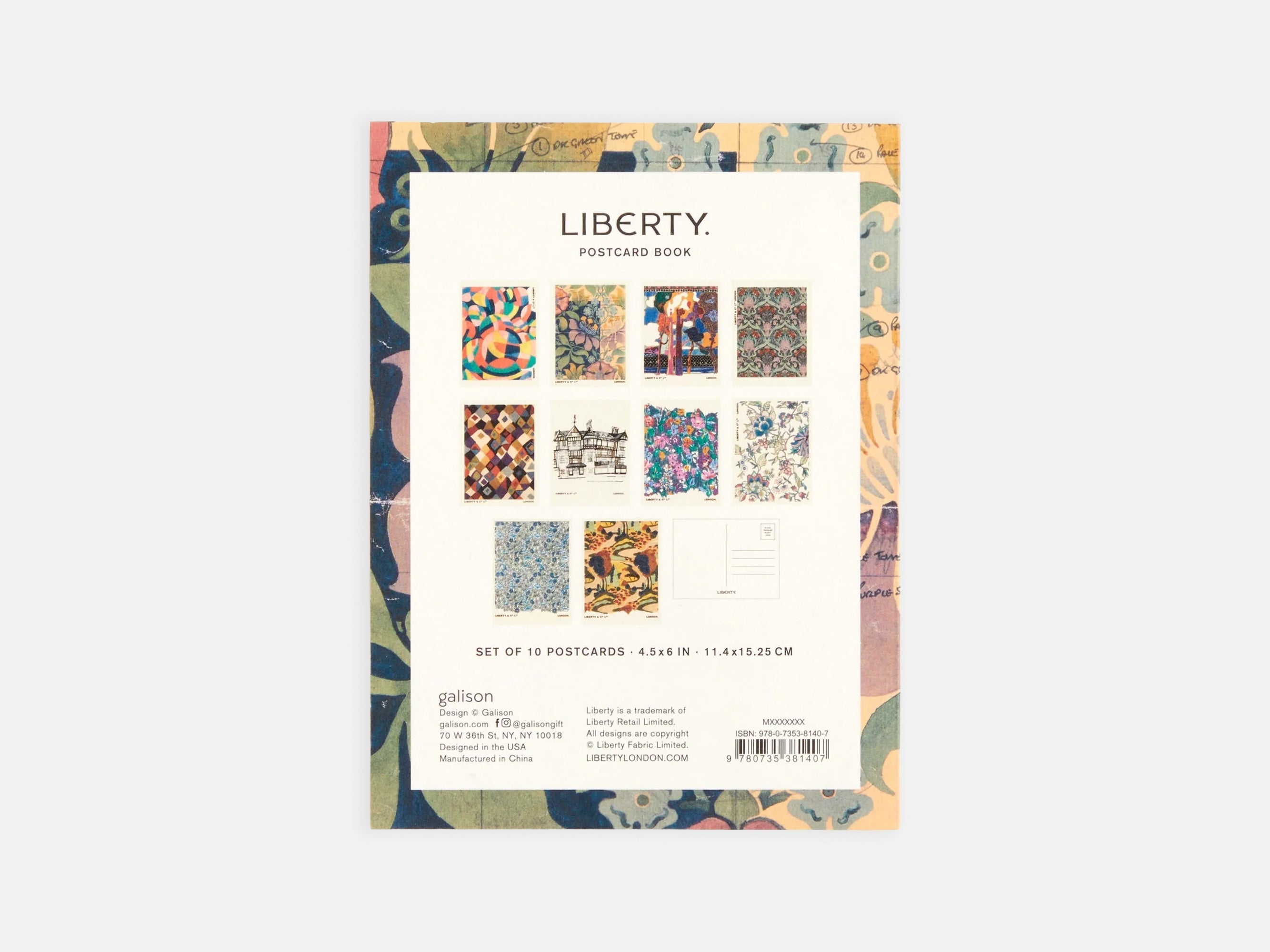 Liberty Postcard Book