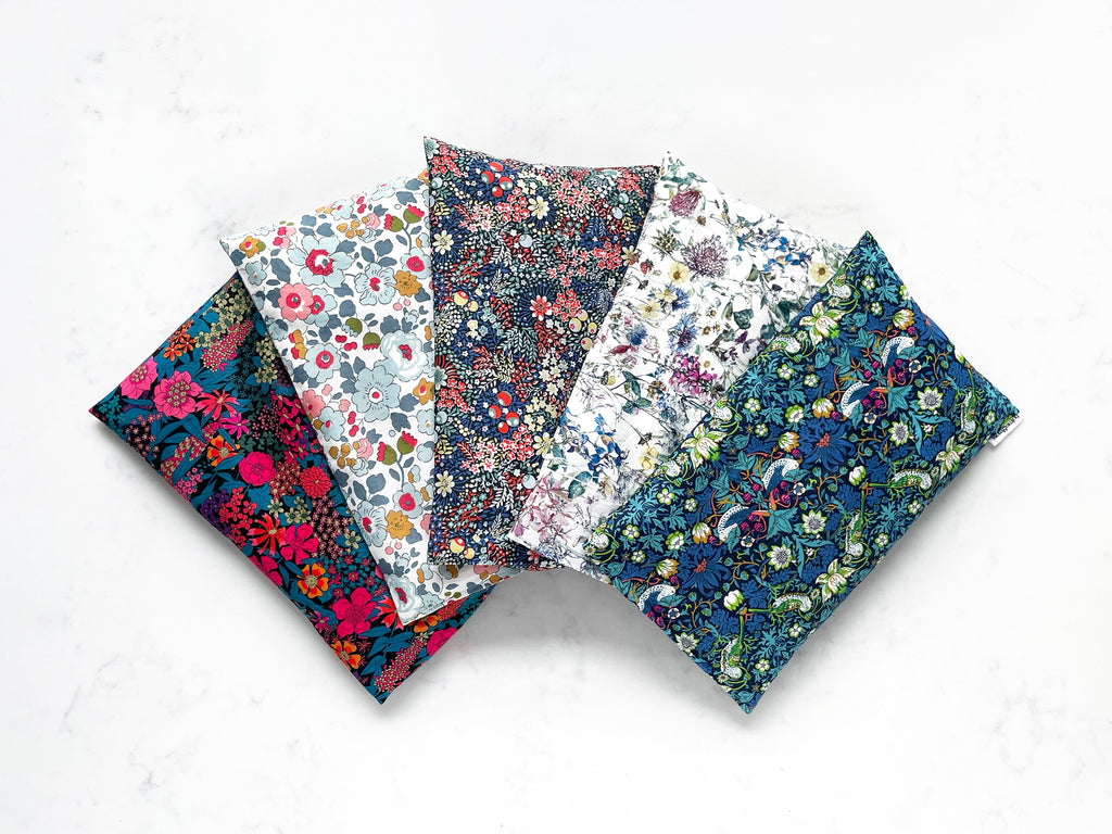 Eye Pillow with Lavender and Chamomile - Liberty Wild Flowers Print