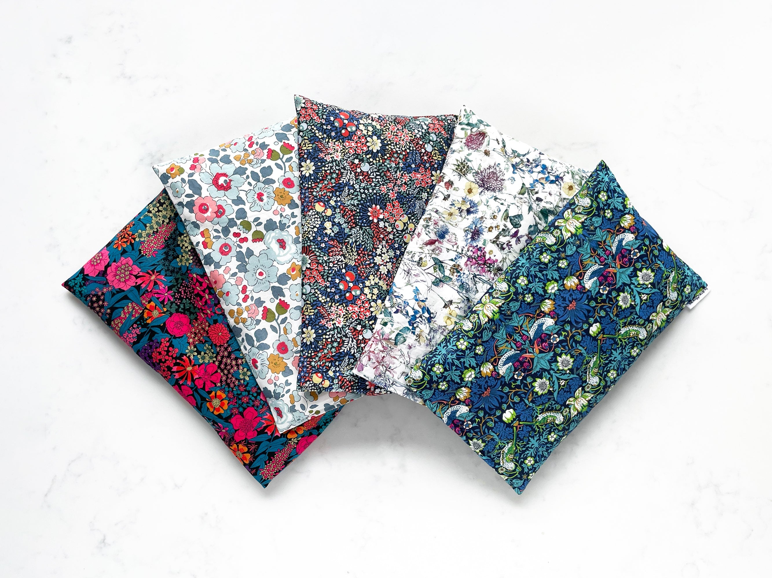 Eye Pillow with Lavender and Chamomile - Liberty Wild Flowers Print