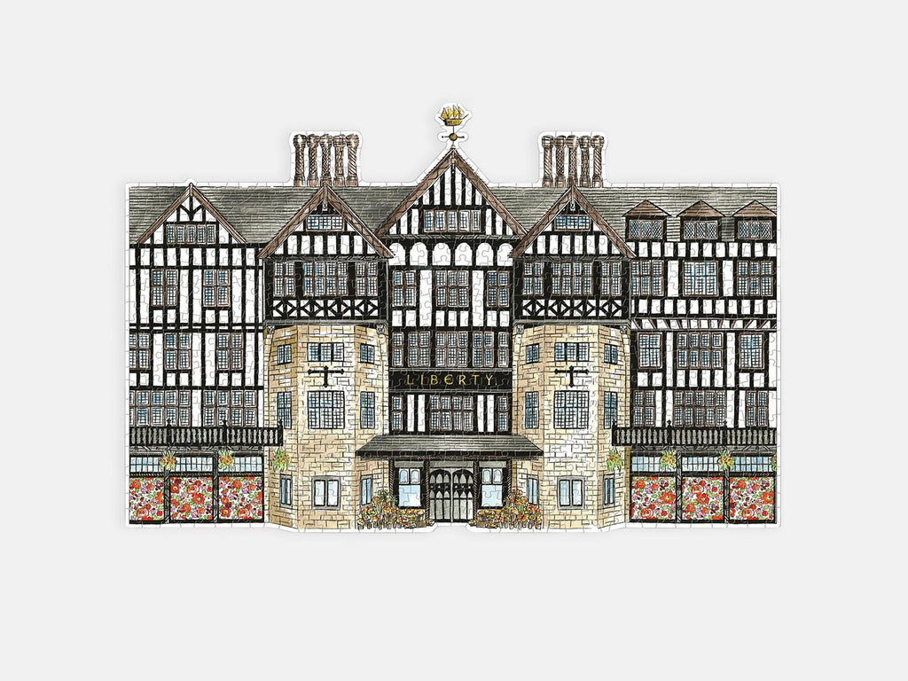 Liberty Tudor Building 750 Piece Shaped Puzzle