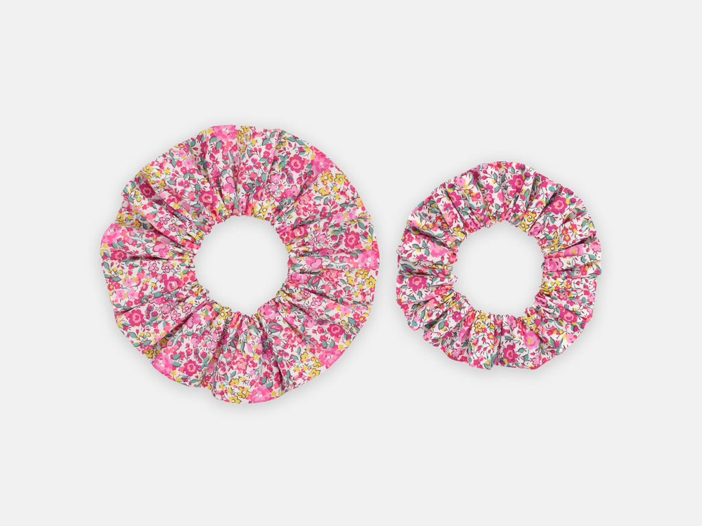 Scrunchie - Liberty Emma and Georgina N Print