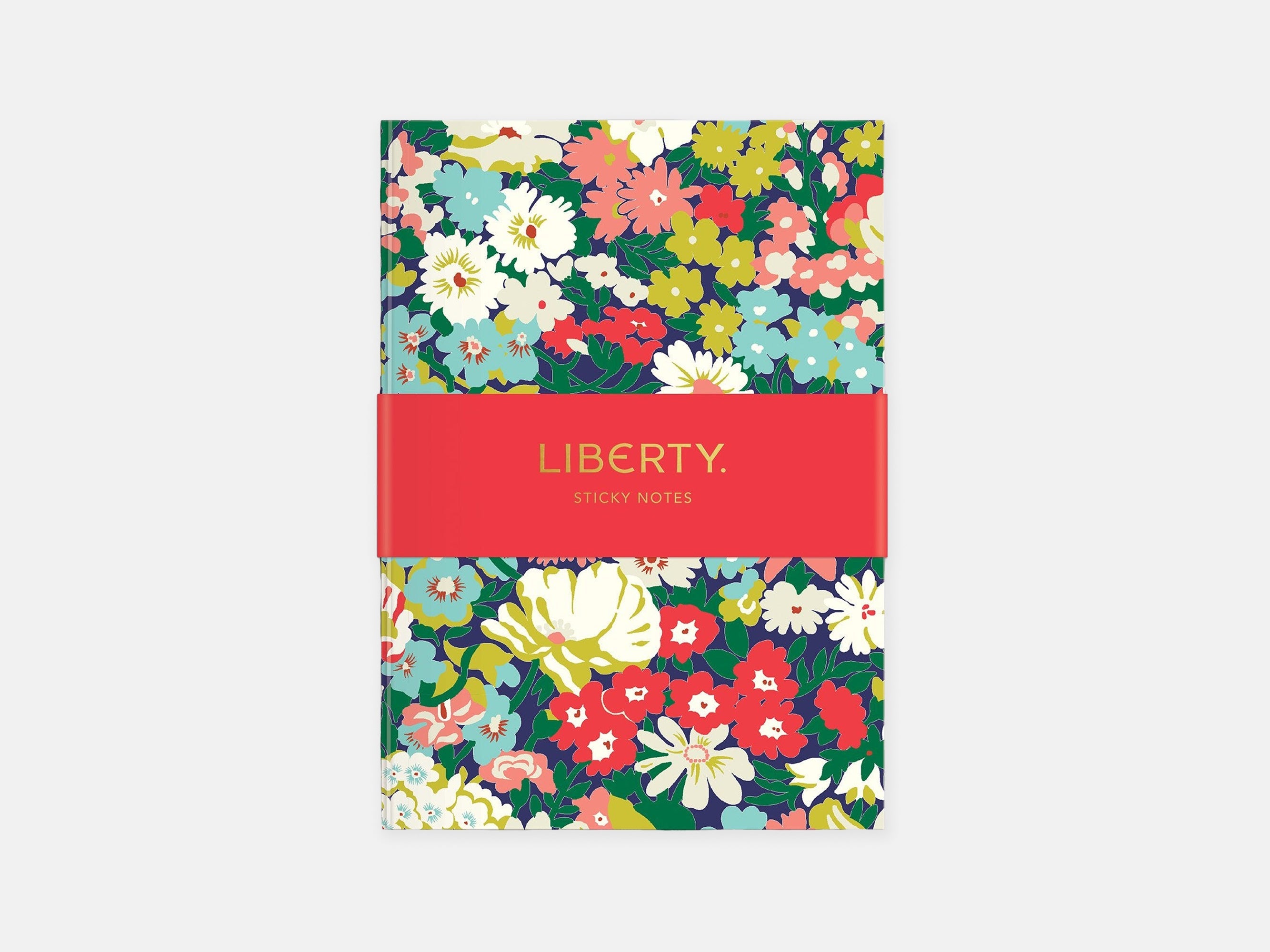 Liberty Floral Sticky Notes Hard Cover Book