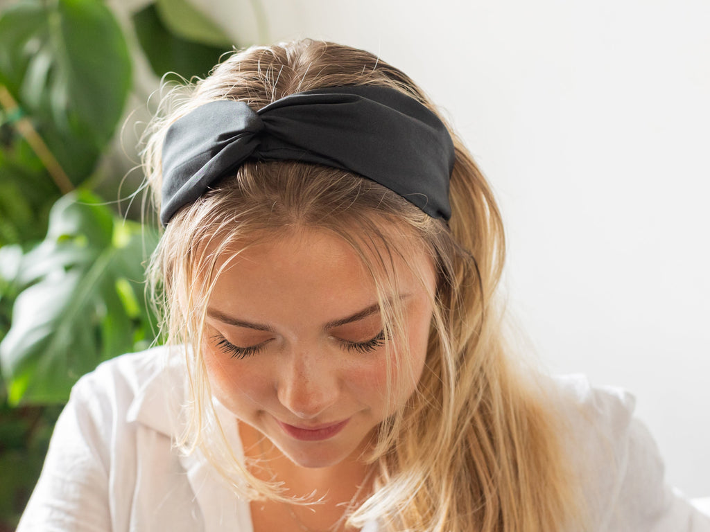 Twist Headband - Liberty Black F Print