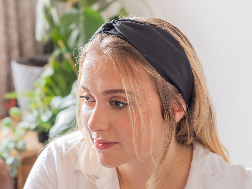 Twist Headband - Liberty Black F Print