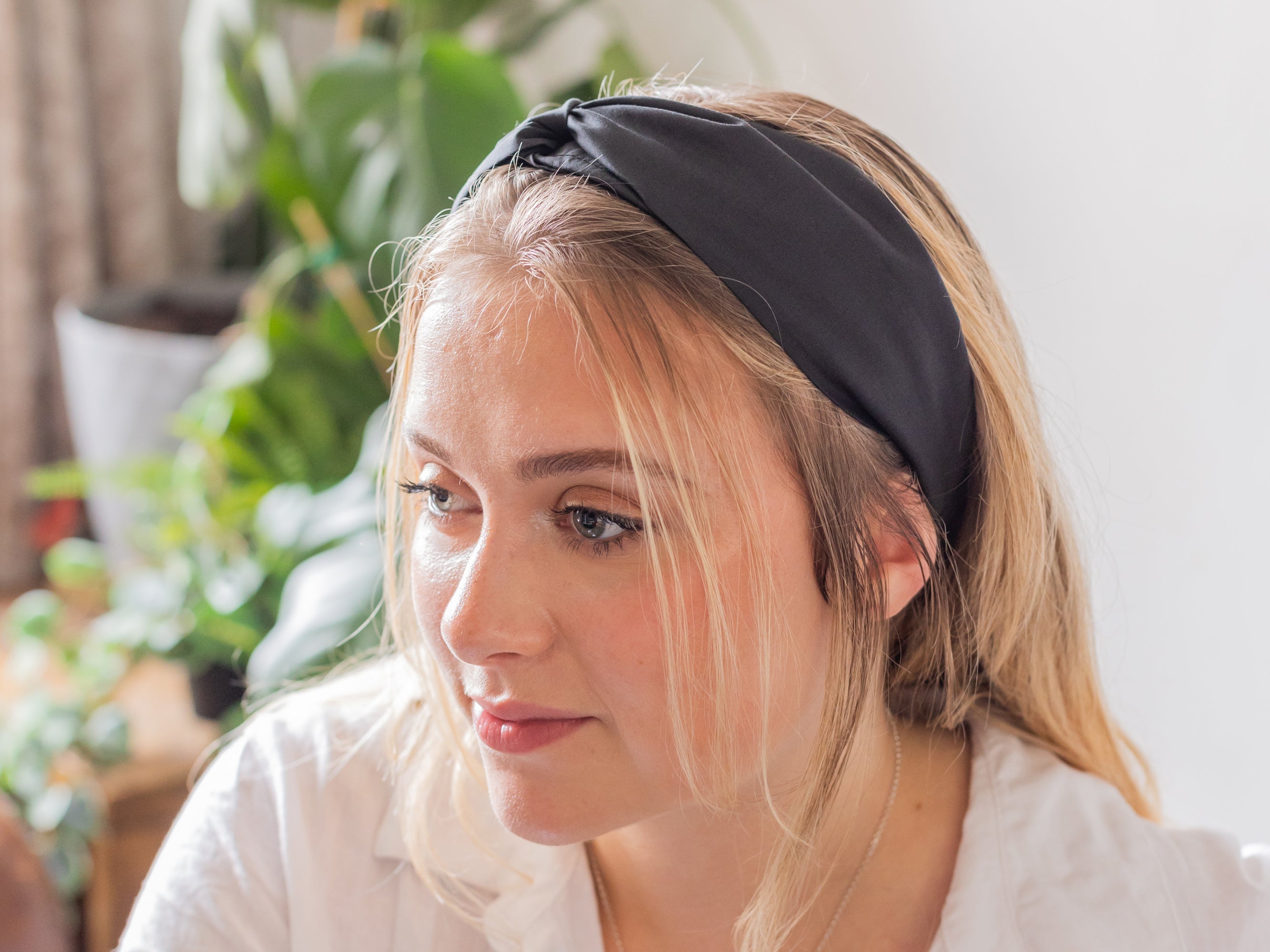 Twist Headband - Liberty Black F Print