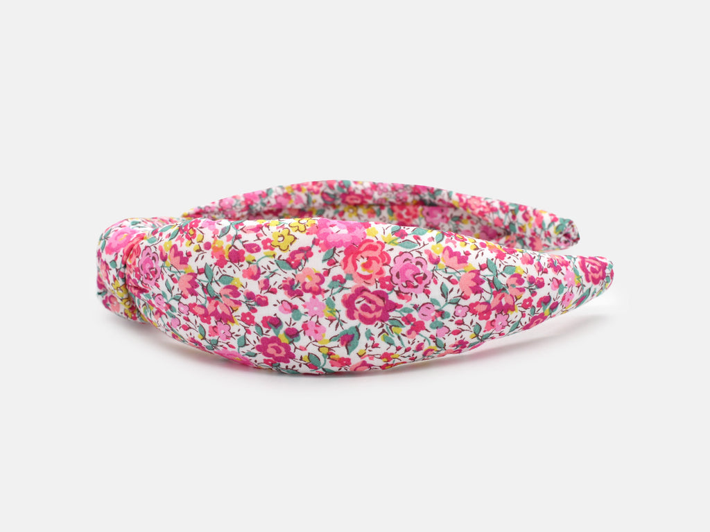 Padded Knot Headband - Liberty Emma and Georgina N Print