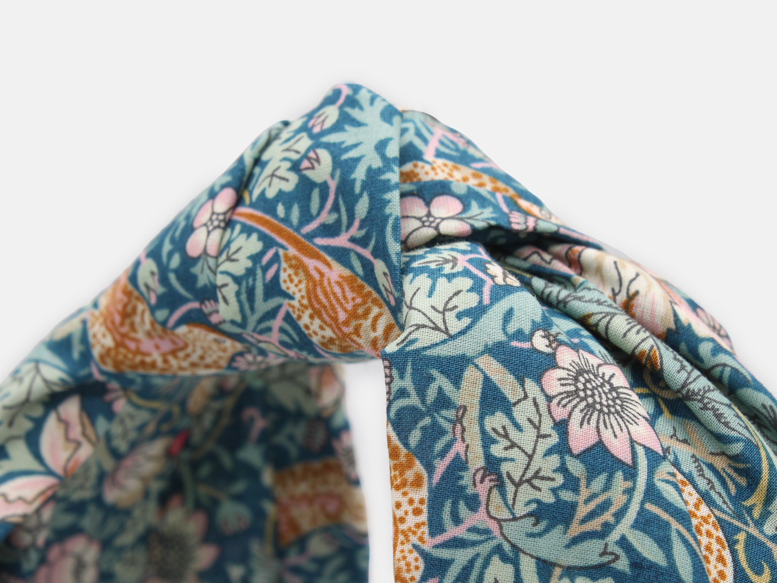 Classic Knot Headband - Liberty Strawberry Thief P Print