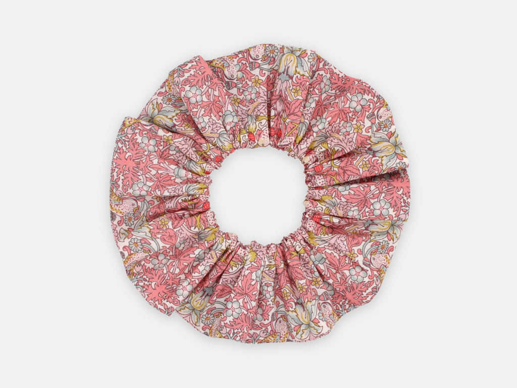 Scrunchie - Liberty Strawberry Thief Spring C Print