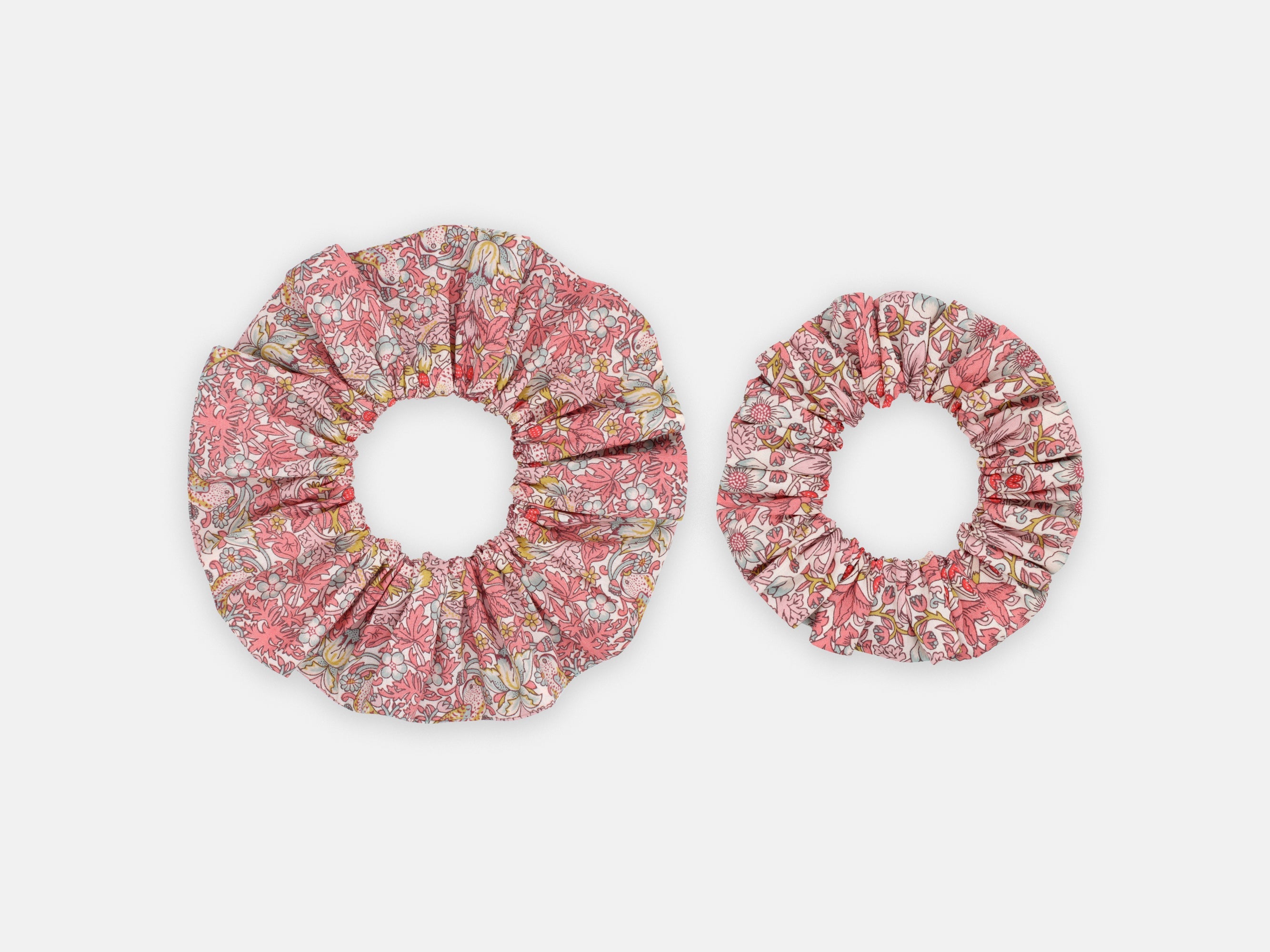 Scrunchie - Liberty Strawberry Thief Spring C Print