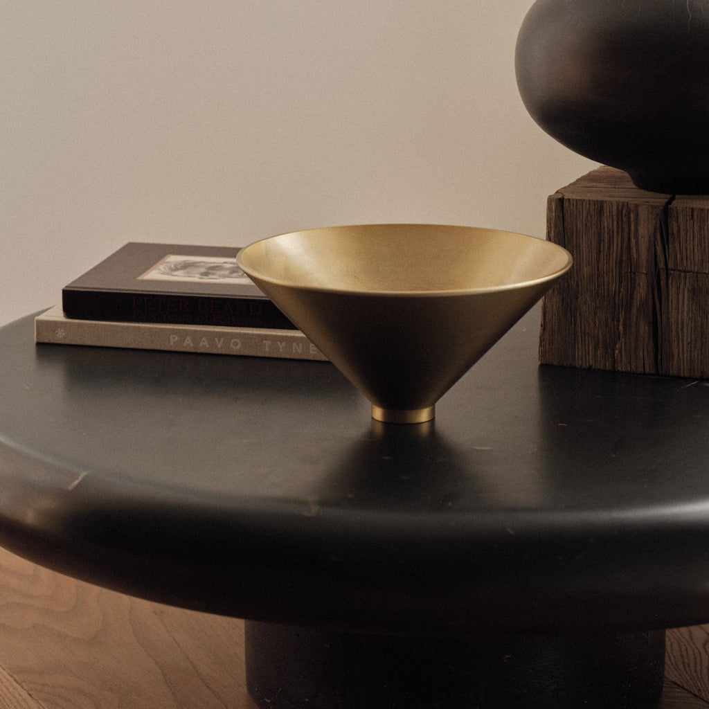 audo copenhagen (menu) | taper bowl | brass