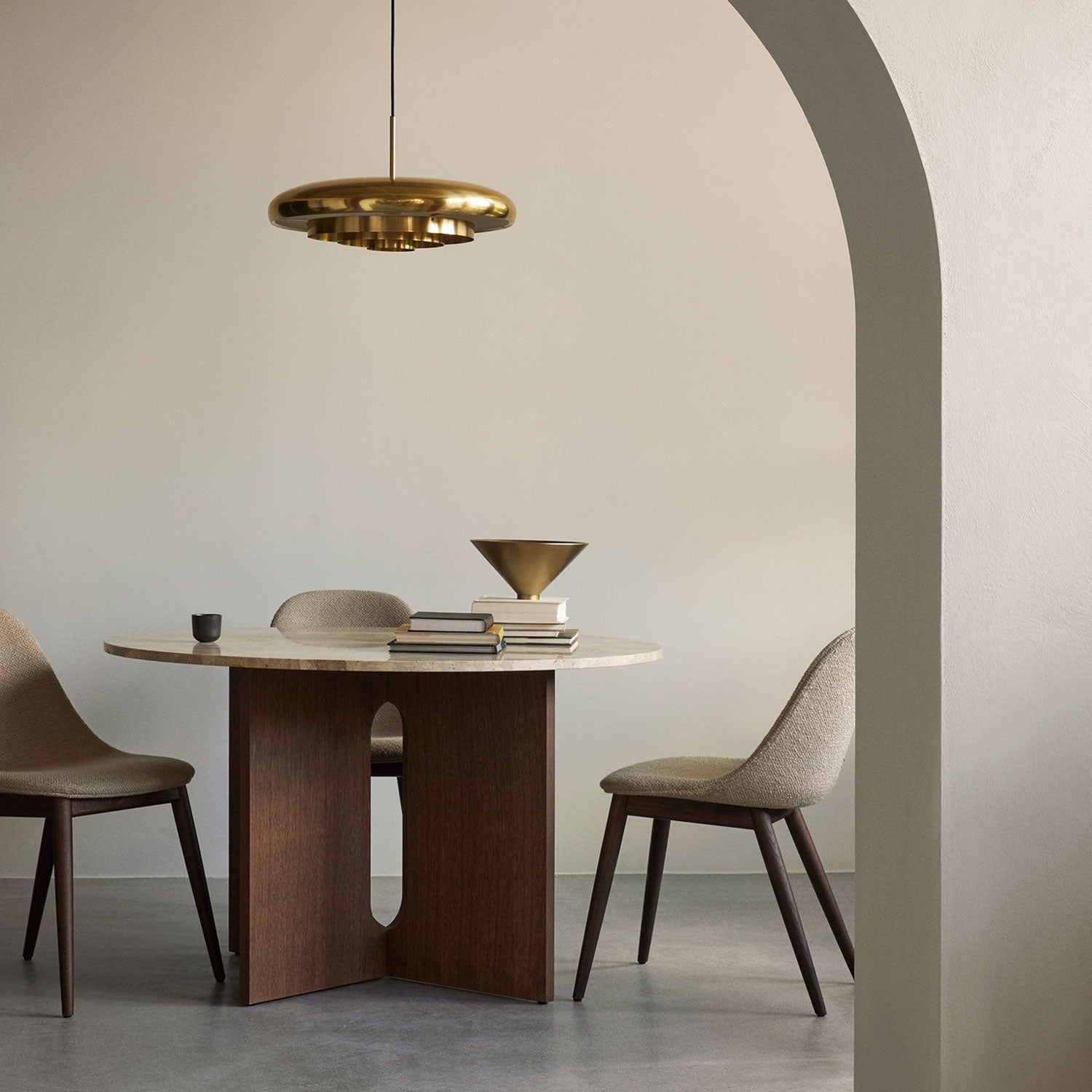 audo copenhagen (menu) | taper bowl | brass
