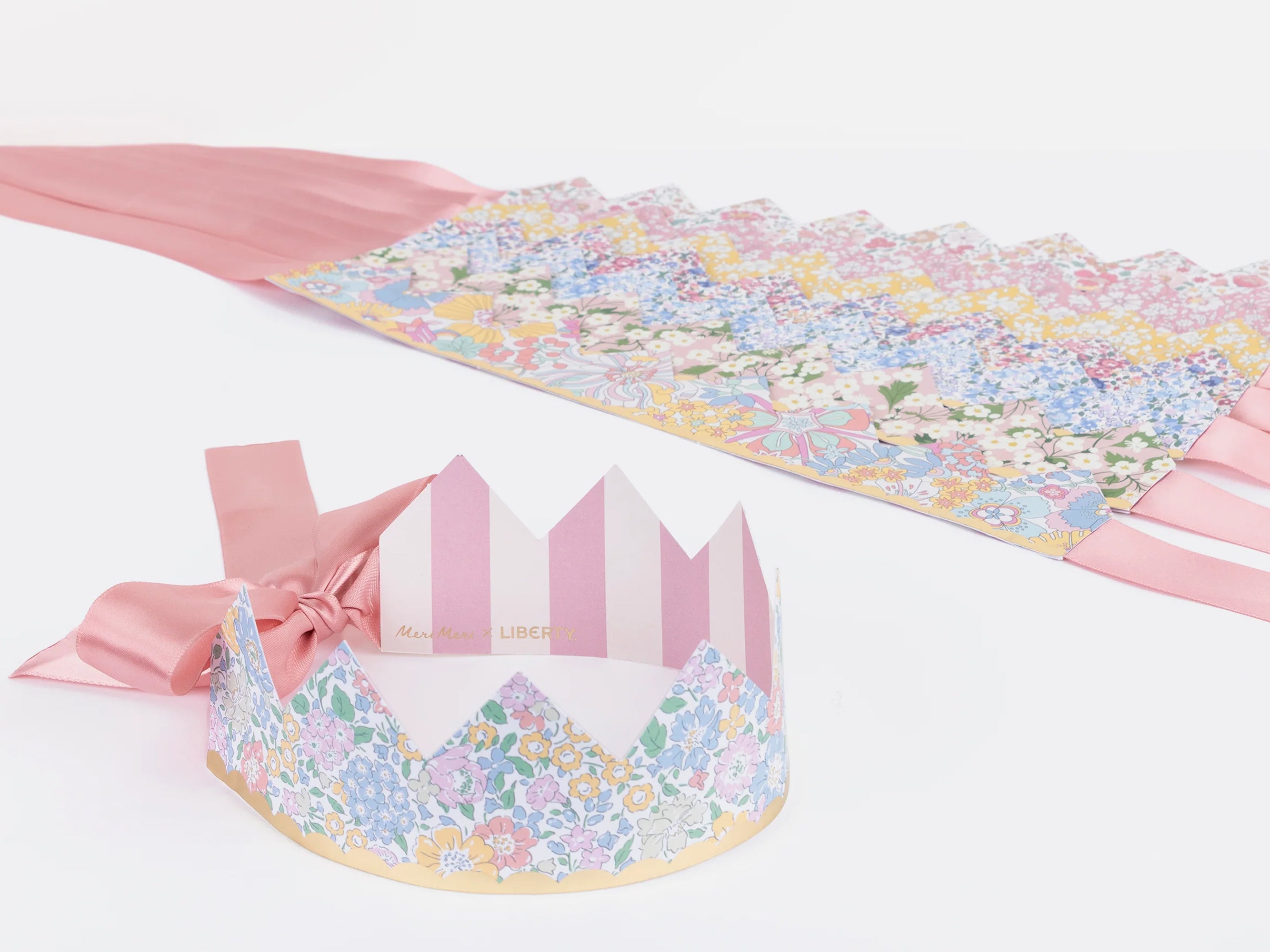 Meri Meri x Liberty Party Crowns (8)