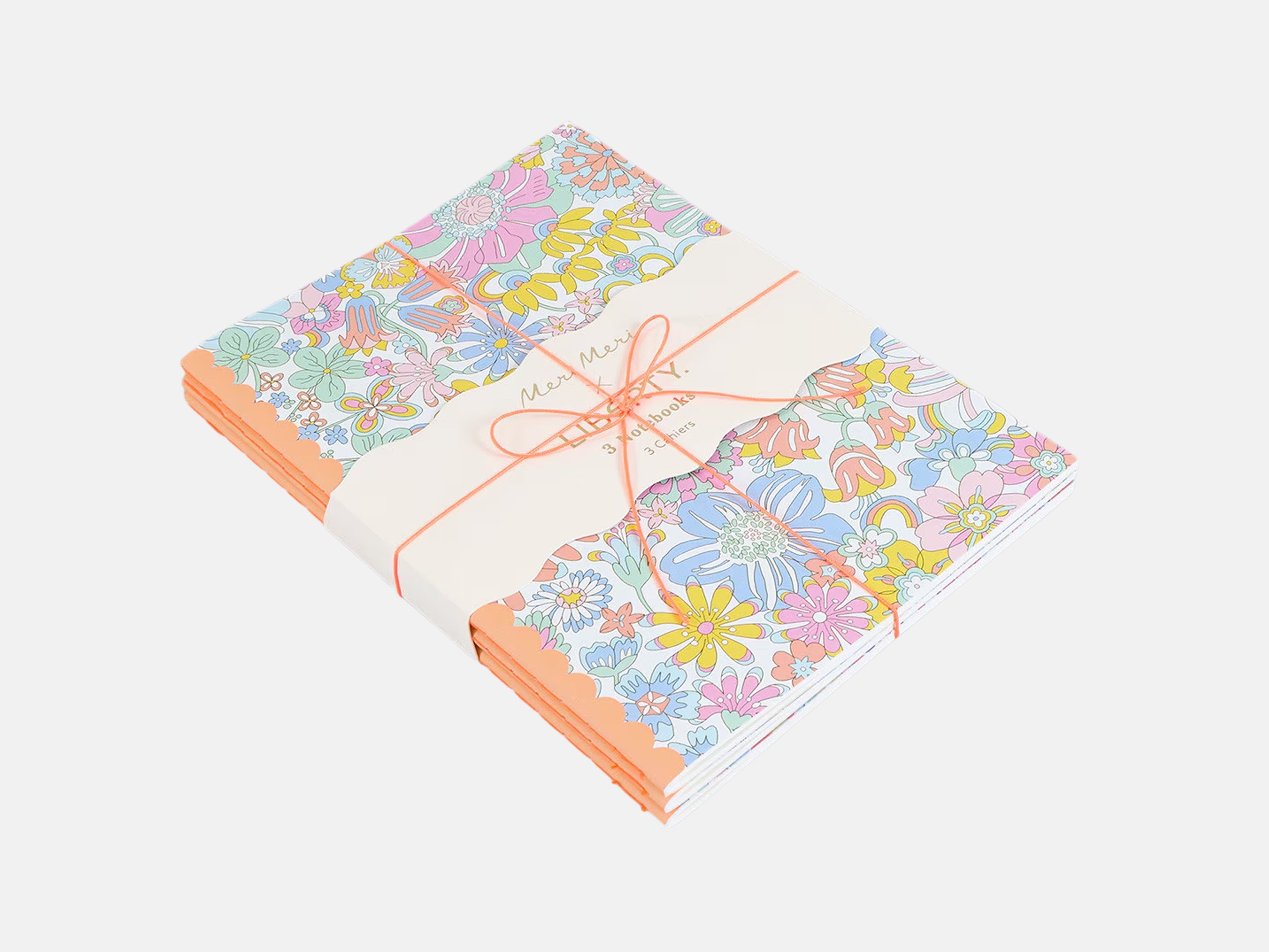 Meri Meri x Liberty Softcover Notebook Set (3)