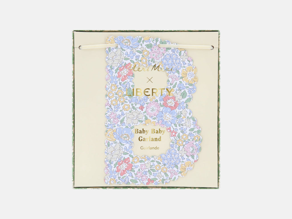 Meri Meri x Liberty Baby Garland