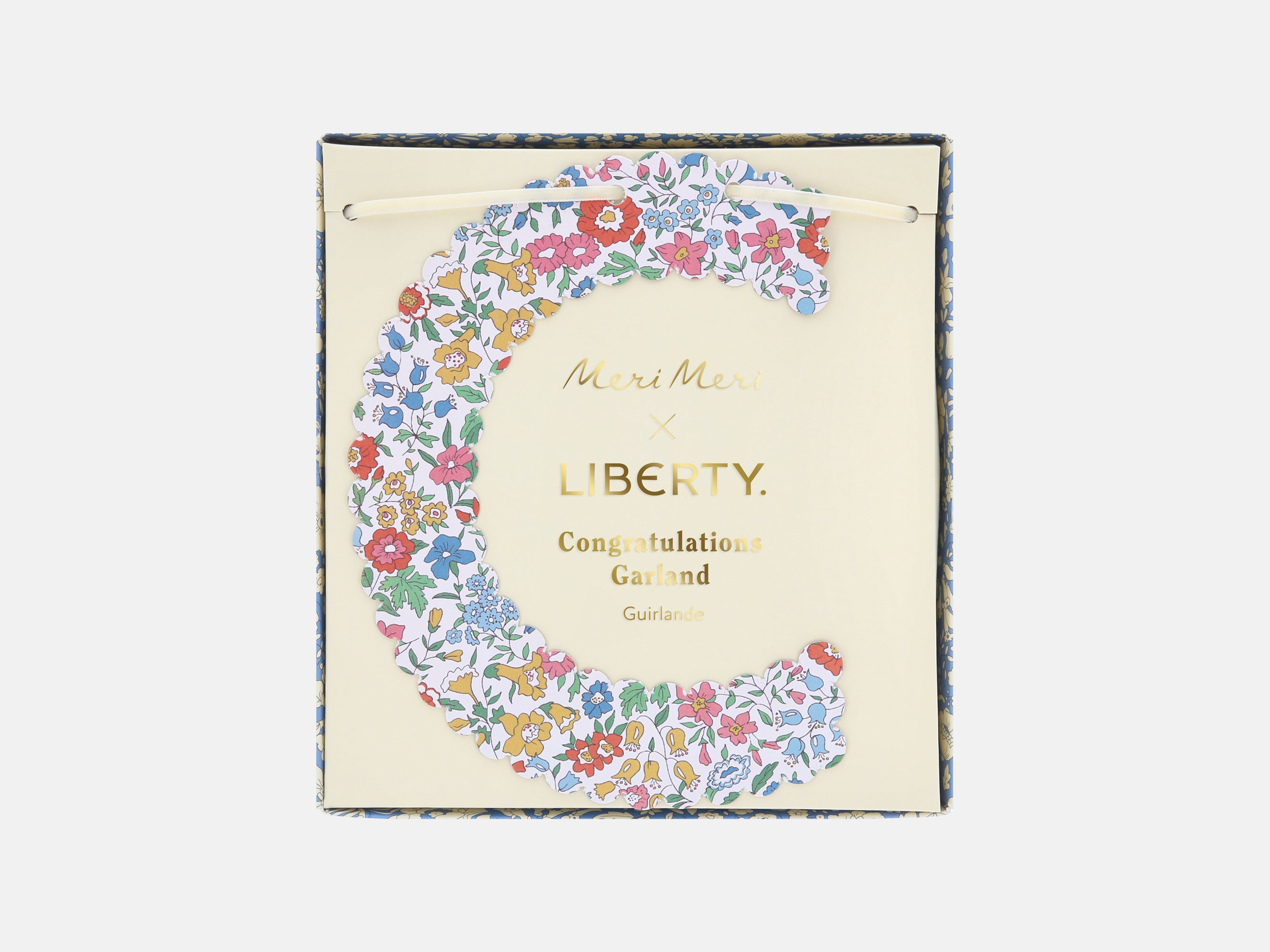 Meri Meri x Liberty Congratulations Garland