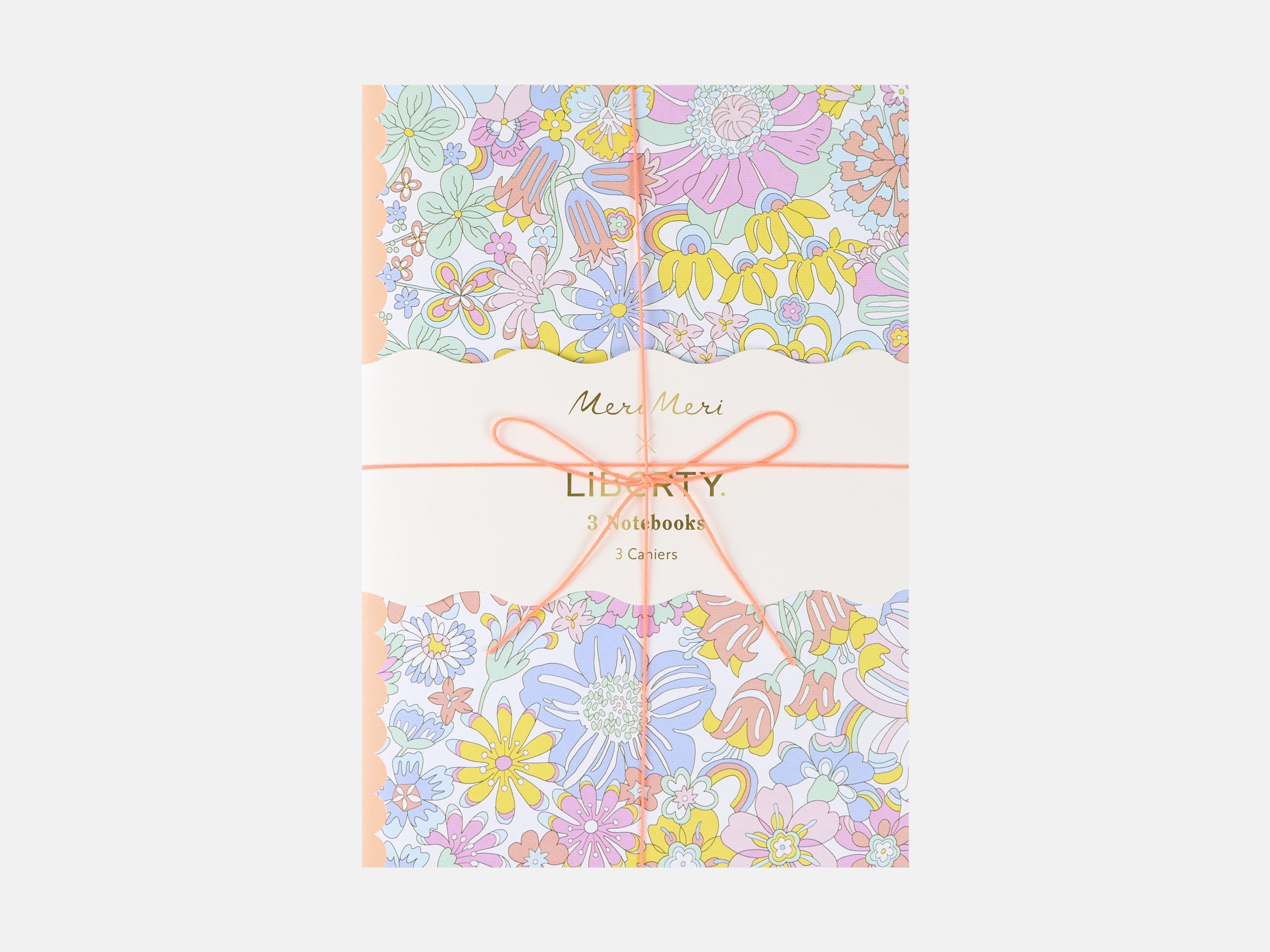 Meri Meri x Liberty Softcover Notebook Set (3)