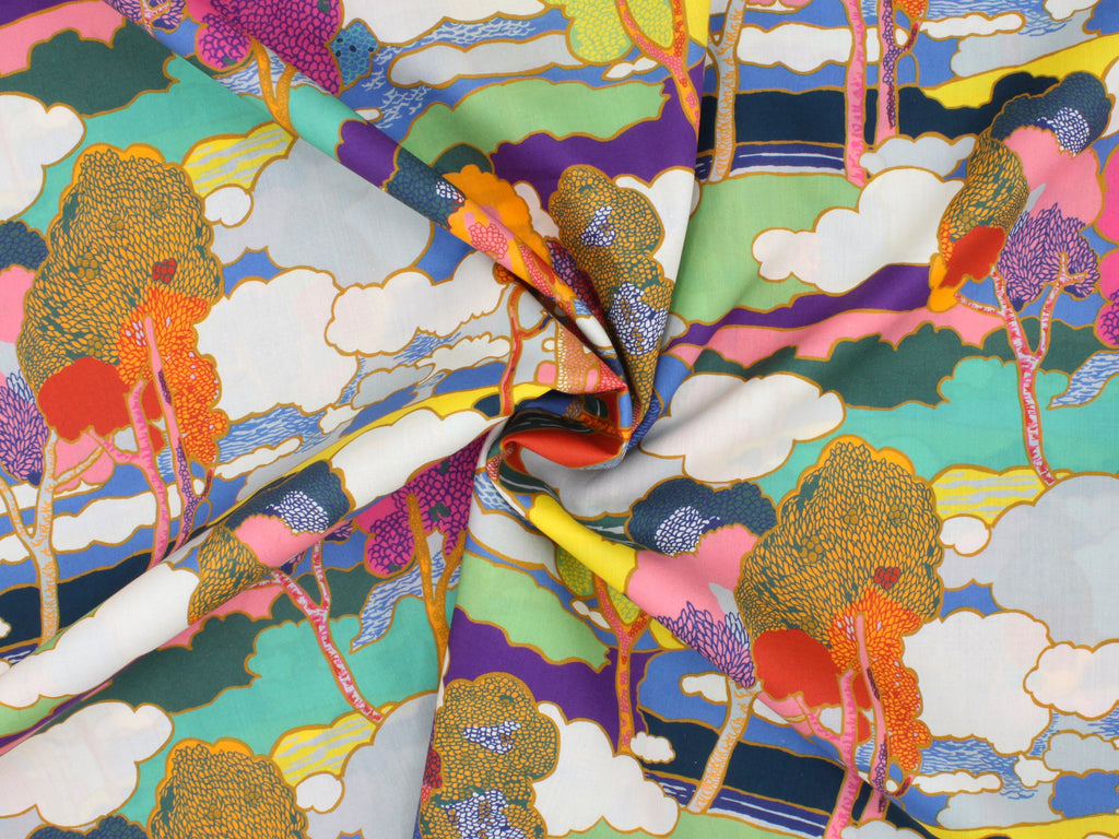 Padded Knot Headband - Liberty Prospect Road A Print