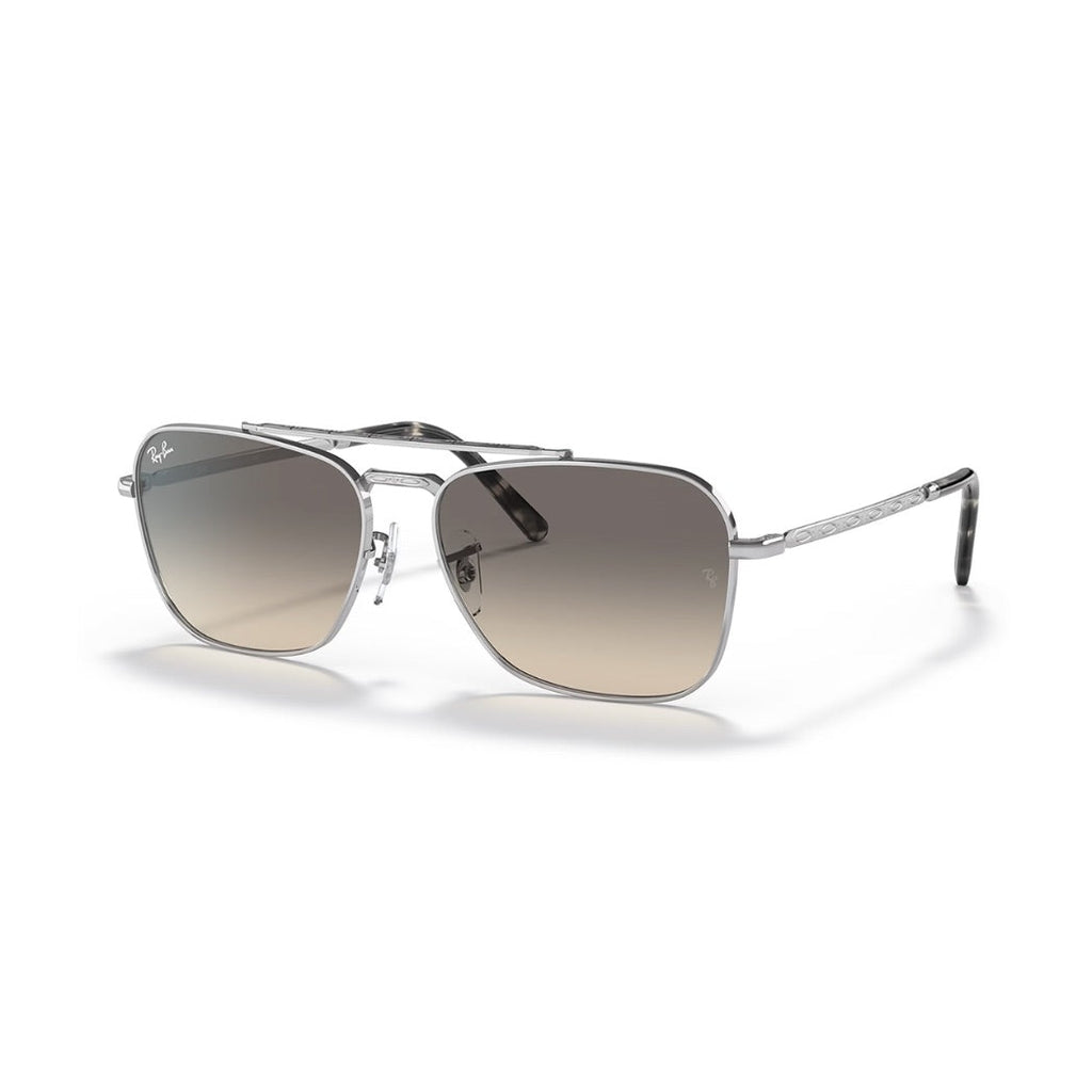 RAYBAN - NEW CARAVAN | Silver w/ Gradient Grey