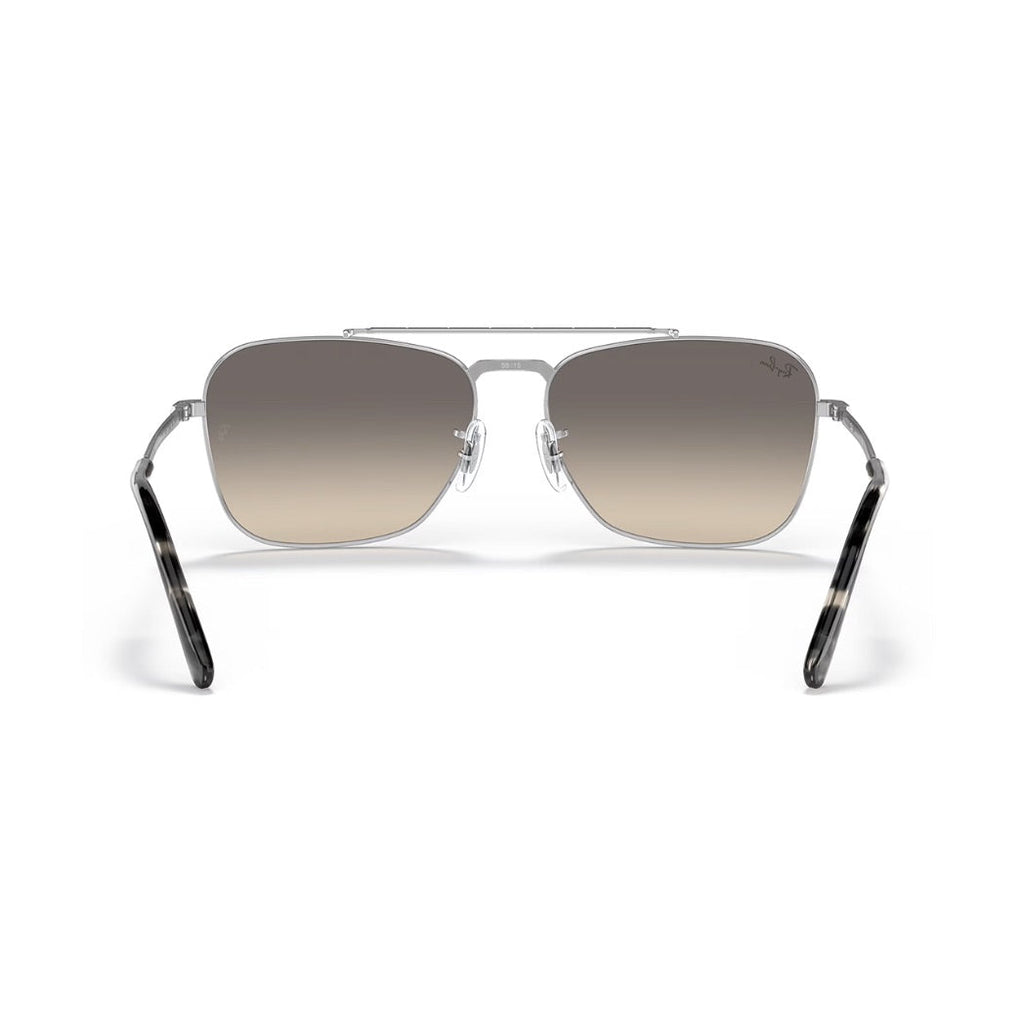 RAYBAN - NEW CARAVAN | Silver w/ Gradient Grey